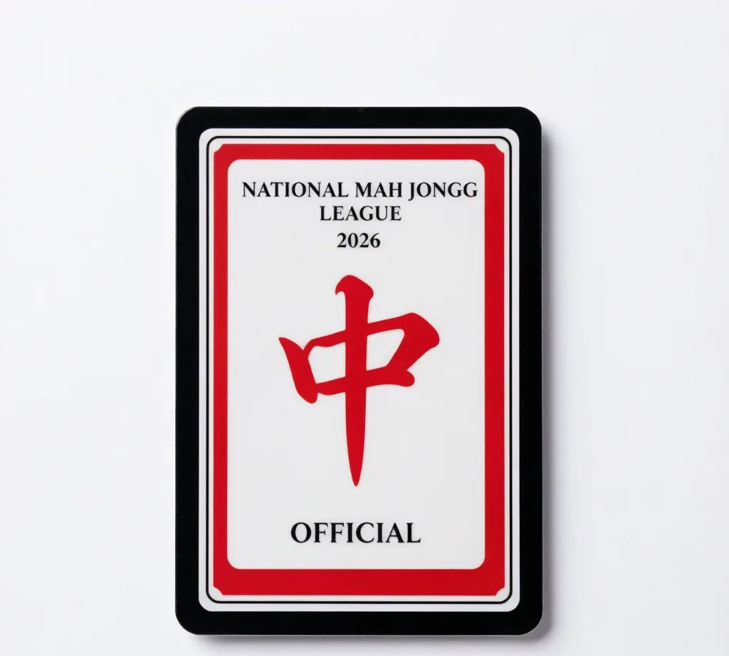 National Mah Jongg League Card 2026