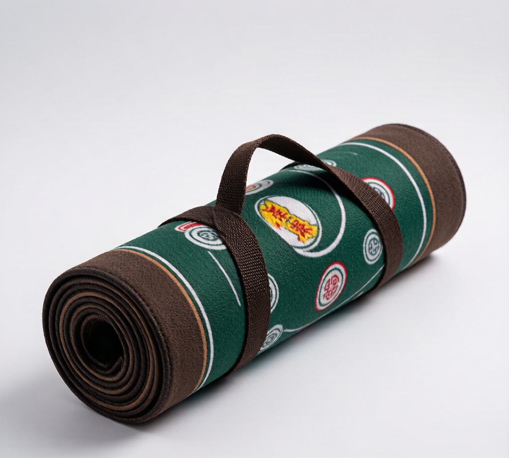 Roll-Up Mahjong Table Mat